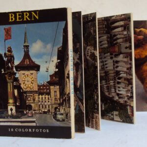 | Bern - Berne. 10 Colorfotos. Leporello.