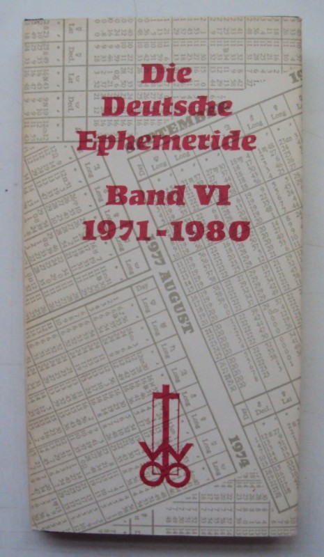 | Die Deutsche Ephemeride. Bd. VI: 1971-1980.