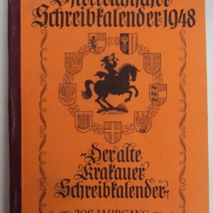 | Österreichischer Schreibkalender 1948 ("Der alte Krakauer Schreibkalender"). 306. Jg.
