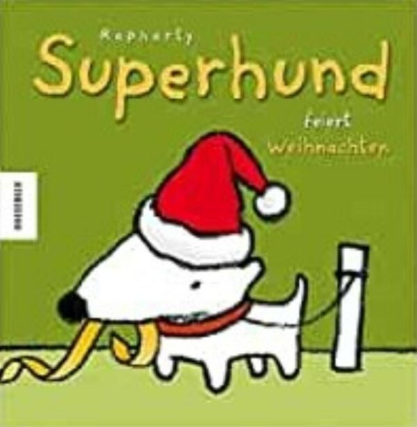 Rapharty Superhund feiert Weihnachten