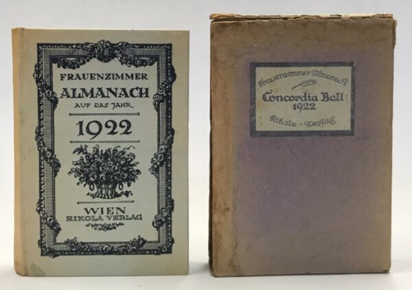 | Frauenzimmer. Almanach auf das Jahr 1922.
