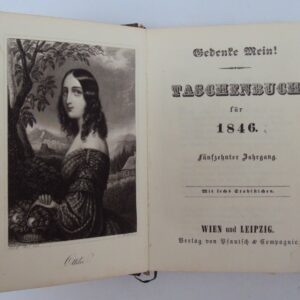 | Gedenke Mein! Taschenbuch für 1846. Jg. 15. Mit 6 Stahlstichen