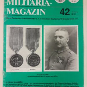 Bund deutscher Ordenssammler e.V. (Hg.) Orden-Militaria-Magazin 42. Mit s/w Abb.