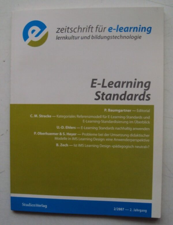 | Zeitschrift für e-learning. E-Learning Standards