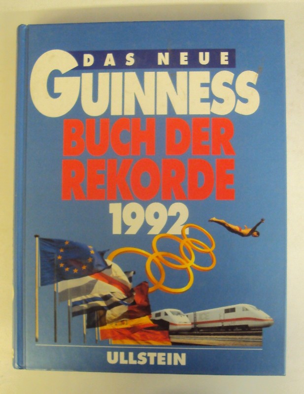| Das neue Guinness Buch der Rekorde 1992. "Guinness Book of Records". Deutsche Ausgabe 1992.