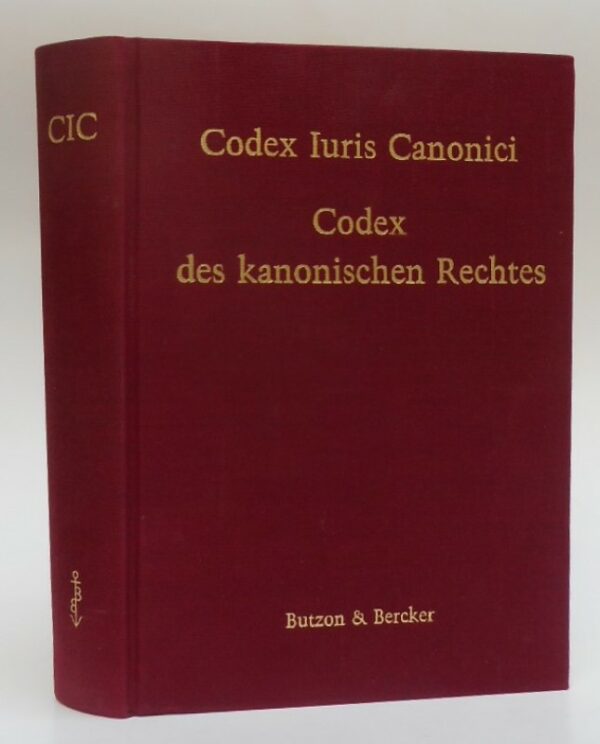 | Codex iuris canonici. Auctoritate Ioannis Pauli pp. II promulgatus / Codex des kanonischen Rectes. Lateinisch-deutsche Ausgabe. Mit Sachverzeichnis.