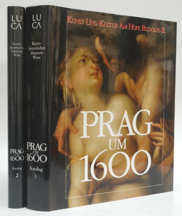 | Prag um 1600. Kunst und Kultur am Hofe Kaiser Rudolfs II. 2 Bände. Ausstellungskatalog Kunsthistorisches Museum Wien. Mit Karten