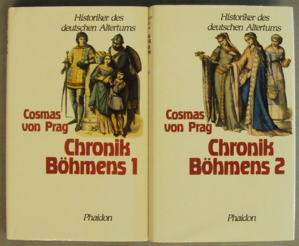 Cosmas von Prag Die Chronik Böhmens. 2 Bände. In Anlehnung an die Übertragung von Georg Grandaur neu übersetzt und eingeleitet von Franz Huf. Hg. v. Alexander Heine.