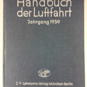 | Handbuch der Luftfahrt Jahrgang 1939.